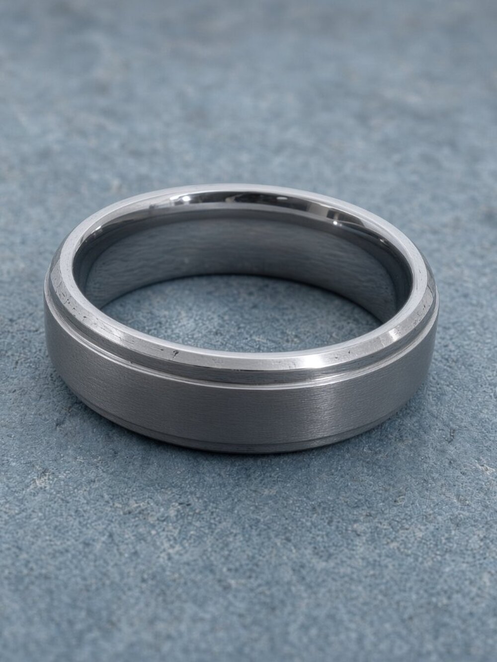 Men's 10.5 Tungsten Carbide Formal Band Travel Safe Wedding Ring Art-Carved DIY